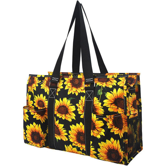 Zippered Caddy Large Organizer Tote Bag